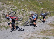 Tragest�ck zum Colle Mayt hoch