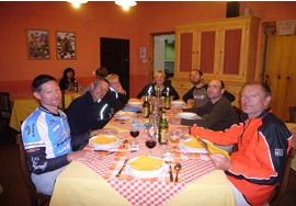 Abendessen in Trinit�