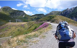 Auffahrt zum Colle Boaire